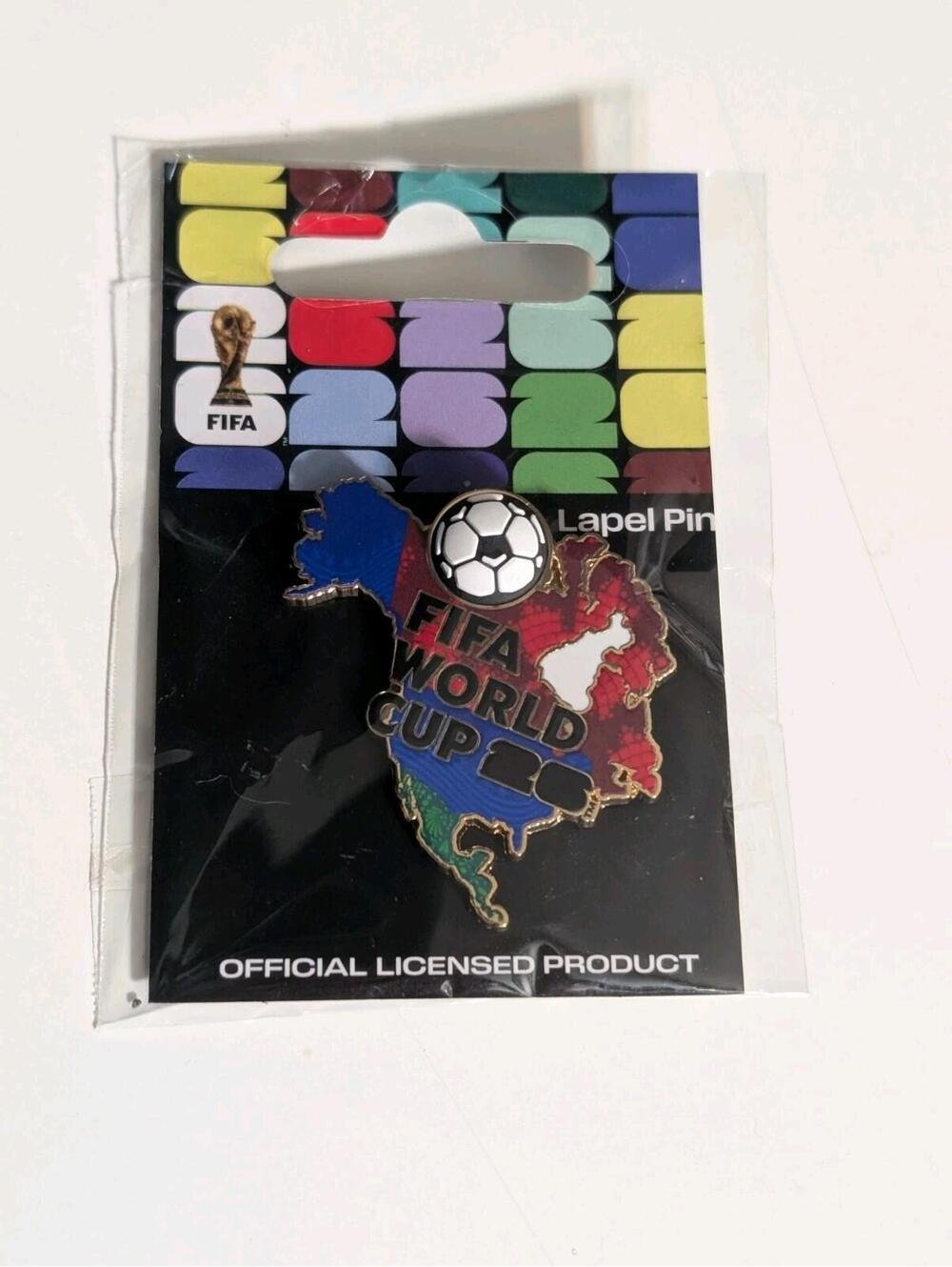 fifa world cup 2026 pin USA Canada Mexico Official Product